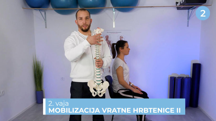 2. vaja: mobilizacija vratne hrbtenice II